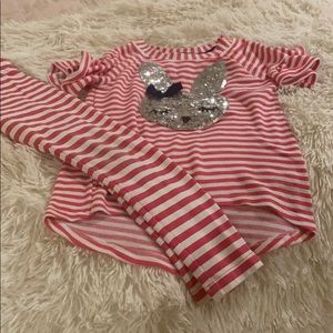 Kids 5T bunny 🐰 sequin set